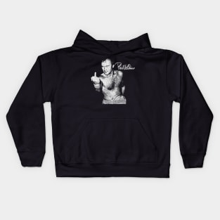 Funny Phil Collins Fan Art White Kids Hoodie